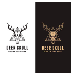 Deer Skull Logo Vector Images Over 290