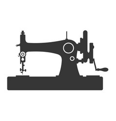 Vintage Sewing Machine Inky Royalty Free Vector Image