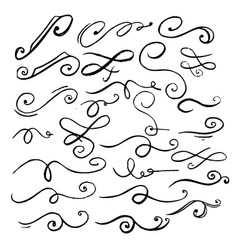 Vintage decorative element calligraphic frame Vector Image
