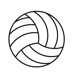 Volleyball grungy poster background Royalty Free Vector