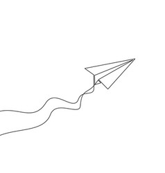 Paper planes Royalty Free Vector Image - VectorStock