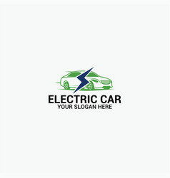 Eco car logo Royalty Free Vector Image - VectorStock