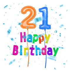 21st Birthday Vector Images (over 170)