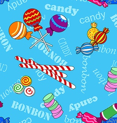 Seamless candy pattern Royalty Free Vector Image