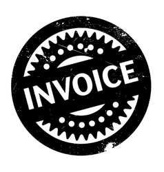 invoice stamp rubber vector lkeskinen