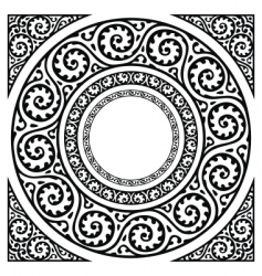 Circle frames Royalty Free Vector Image - VectorStock