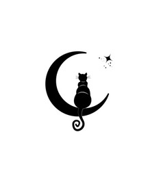 Halloween Cat Tattoo 2022 Black Cat Tattoo Vector Images Over 7 400