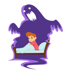 Afraid kid Royalty Free Vector Image - VectorStock