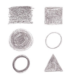 Hand made doodle frame Royalty Free Vector Image