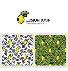 Lemon seamless Royalty Free Vector Image - VectorStock