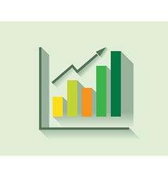 Graphs and diagrams on whiteboard Royalty Free Vector Image