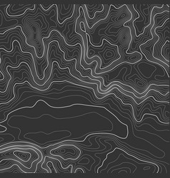 Topographic map background with space for copy Vector Image