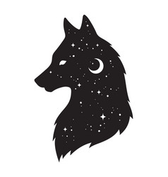 Featured image of post Outline Wolf Moon Silhouette