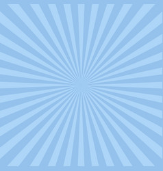 Colorful sun rays background in flat design Vector Image