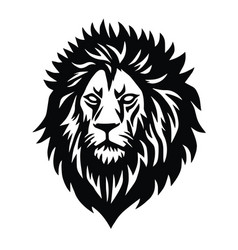 Angry lion head roaring esport mascot logo Vector Image