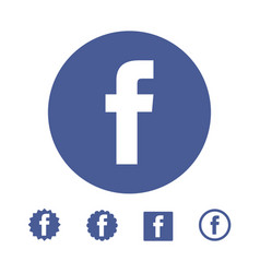 Facebook Logo White Vector Images Over 1 400