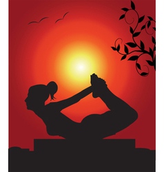 Yoga Royalty Free Vector Image - VectorStock