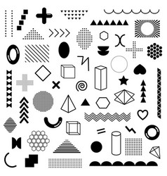 Bauhaus design seamless pattern geometric Vector Image