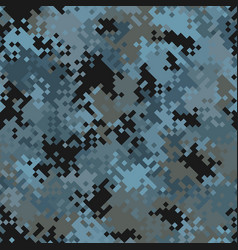 Military camouflage seamless pattern urban Vector Image