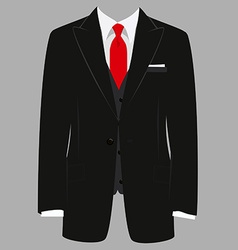 Man suit Royalty Free Vector Image - VectorStock