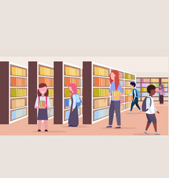 Schoolboy with books Royalty Free Vector Image