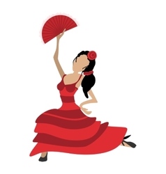 Flamenco dancer Royalty Free Vector Image - VectorStock