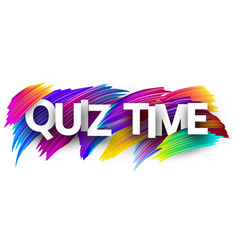 Quiz Time Vector Images (over 970)