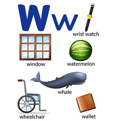 Things that start with the letter H Royalty Free Vector