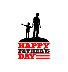 Happy fathers day card Royalty Free Vector Image