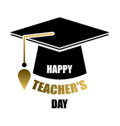 Happy teacher s day Royalty Free Vector Image - VectorStock