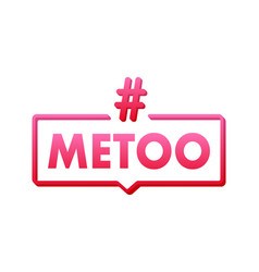 Metoo hashtag thursday throwback symbol Royalty Free Vector