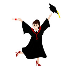 Happy Graduation Background Royalty Free Vector Image