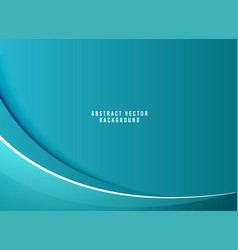Green wave abstract background gradient Royalty Free Vector