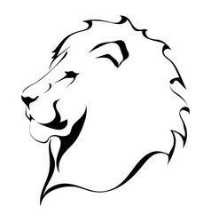 lion head silhouette vector images over 1 600