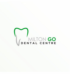 Teeth like letter m font logo abstract designt Vector Image