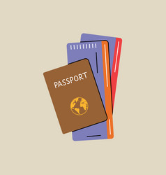 Passport stamps Royalty Free Vector Image - VectorStock