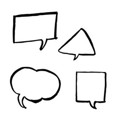 Speech bubble 2 Royalty Free Vector Image - VectorStock