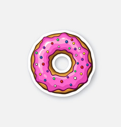 donut sticker vector images over 3 000