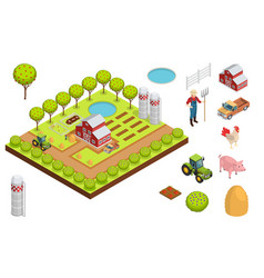 Farm Royalty Free Vector Image - VectorStock