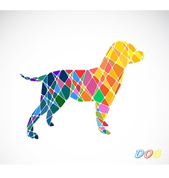 Labrador abstract Royalty Free Vector Image - VectorStock