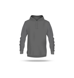 blank hoodie black