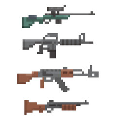 Guns Royalty Free Vector Image - VectorStock