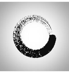 Round brush frame Royalty Free Vector Image - VectorStock