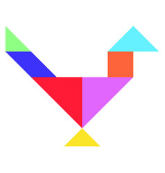 Bird Tangram Vector Images (over 110)