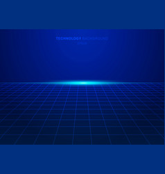 Electric blue maze Royalty Free Vector Image - VectorStock