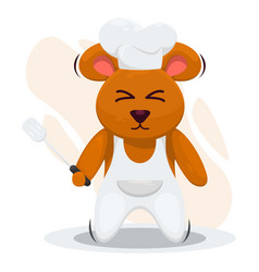 Teddy Bear Cooking Vector Images (85)