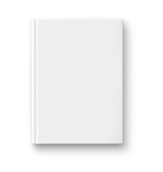 Blank book template Royalty Free Vector Image - VectorStock