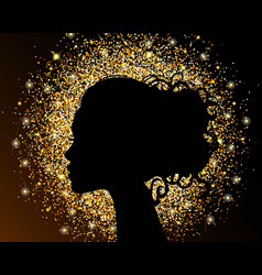 Hair Glitter Logo Vector Images 43