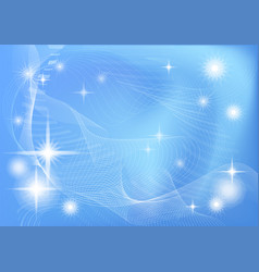 Blue white sky background mesh gradient Royalty Free Vector