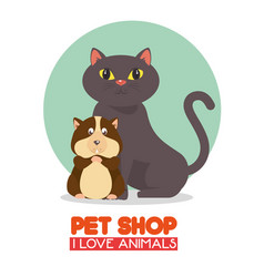 Pet shop logo Royalty Free Vector Image - VectorStock